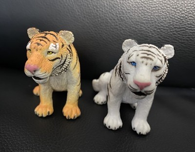 ELC Schneetiger & Bengalen ? 2 x Tiger Zootiere AA Frühförderzentrum Ex Con