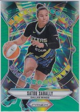 SATOU SABALLY WNBA KALEIDOSCOPIC PRIZM VARIATION Dallas Wings Basketball RARE!