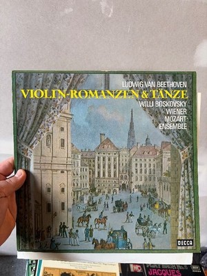 Beethoven Violin-Romanzen & Tänze Vinyl LP Willi Boskovsky Decca