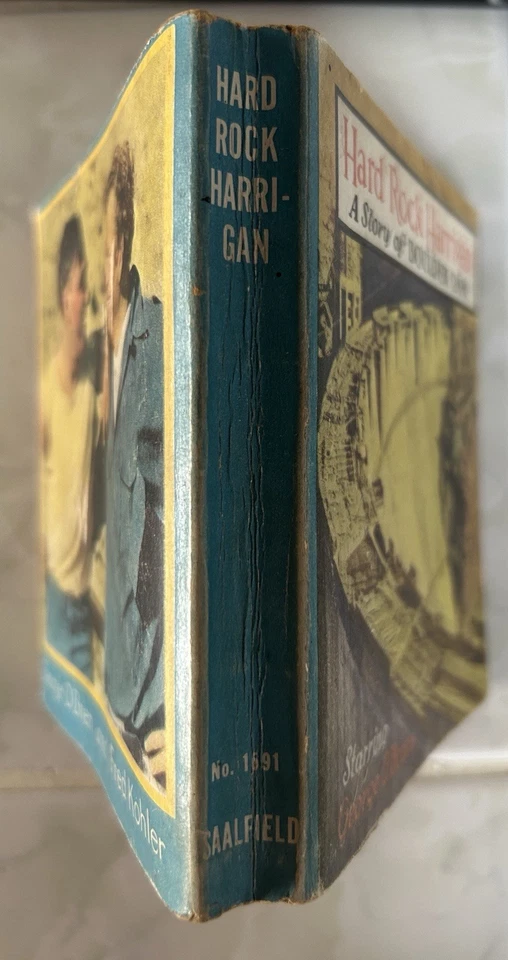 Hard Rock Harrigan -A Story of Boulder Dam  1935 Little Big Book From 1935 Movie Foto 2 de 4