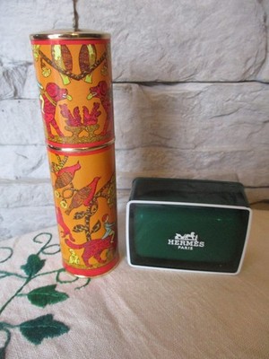 Hermès Eau d Orange Verte Seife 50g - Neu in Folie + LEERER AMAZON ZERSTÄUBER
