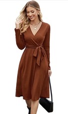 Newshows Womens Fall Dresses Teacher Church Business Casual Work Outfits Small