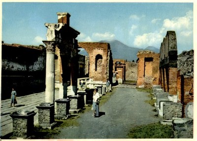 Pompeii, Arco di Nerone Postcard