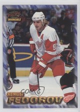 1997-98 Pacific Invincible NHL Regime Sergei Fedorov #69 HOF 0t2