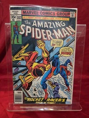 Amazing Spider-Man #182 VG,  Rocket Racer Back, Peter Proposes To MJ