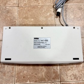 Dreamcast Clear Keyboard HKT-4000 Transparent Skeleton Official SEGA Region FREE