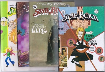 STAR REACH # 5, 6, 8, 18 US Comics 1978-79 H. Chaykin ELRIC P. Craig Russell