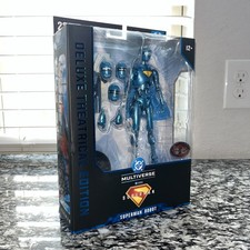 McFarlane DC Multiverse Superman Robot 7 Deluxe Theatrical Platinum Edition NEW