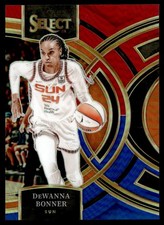 2024-25 Panini Select WNBA Red & Blue Prizm DeWanna Bonner 109/399 #129