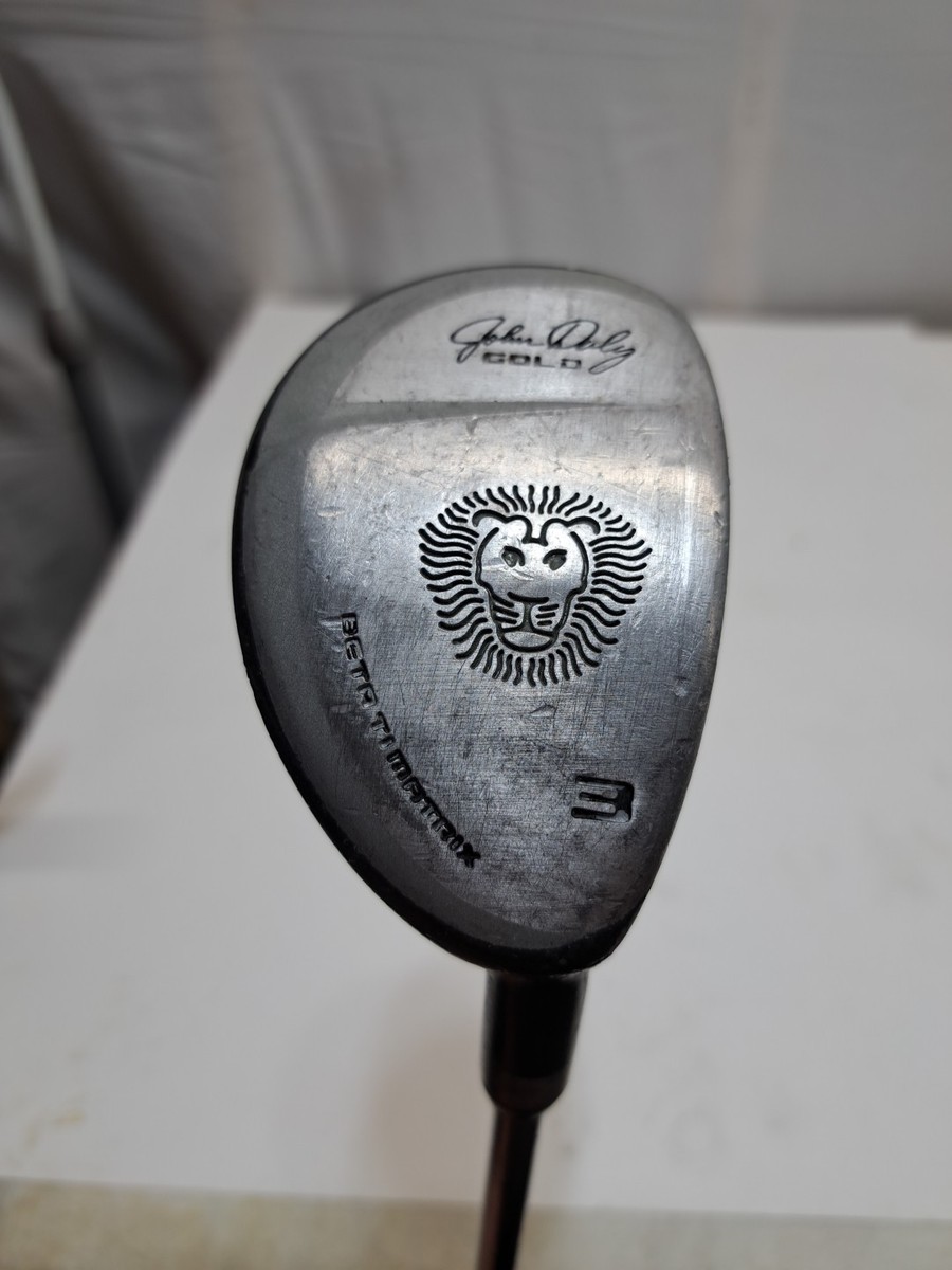 John Daly Gold Beta Ti-Matrix 3-Hybrid ⛳ RH Steel Shaft Mid-Firm