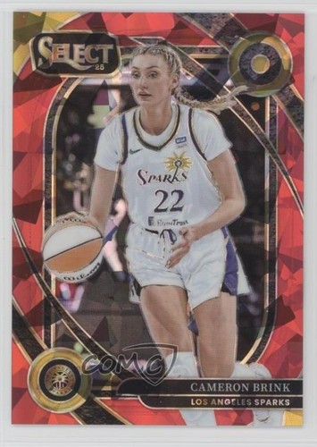 2025 Panini Select WNBA Courtside Red Ice Prizm 111/299 Cameron Brink #209