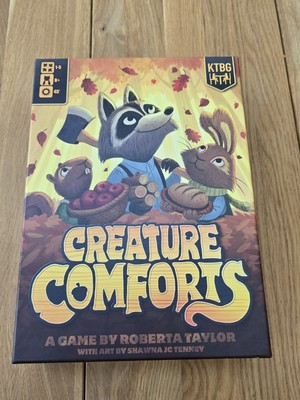 Creature Comforts Kickstarter Edition Kinder Tisch Board Gaming 