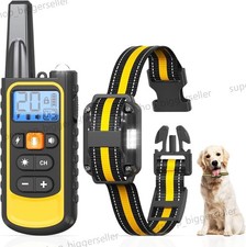 3300 FT Dog Training Collar Rechargeable Remote Shock Pet Waterproof Trainer New