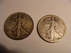1919-S & 1929-S Walking Liberty Half Dollar pair!