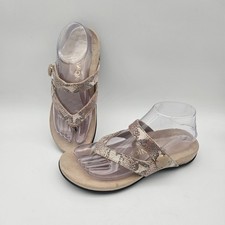 Vionic Cocoa Natural Snake Print Comfort Thon...