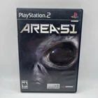 New ListingArea 51 PlayStation 2 Complete with Manual, Tested Working READ
