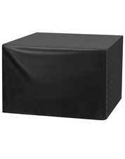 QWORK Universal Planer Dust Cover, Table Saw & Miter Protection, Black