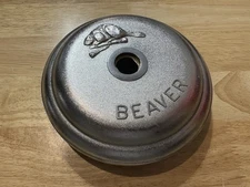 Beaver Gumball Machine Parts Lid Chrome 