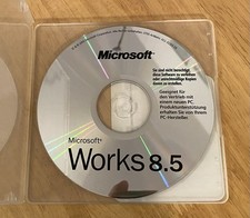 Microsoft Works 8.5 mit Tracking ID - CD