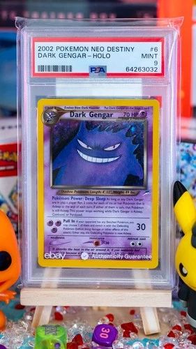 Dark Gengar 6/105 PSA 9 Neo Destiny Holo - Pokemon Card