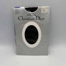 Christian Dior Diorissimo Controleur Pantyhose Black Orchid Size 3 Ultrasheer