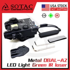 DBAL A2 Dual Beam Aiming IR Laser&Green Dot Sight LED White Light Illuminator US