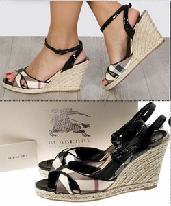 burberry platform sandals