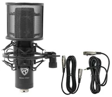 Rockville RCM PRO Studio/Recording Condenser Microphone w Samsung Capacitors