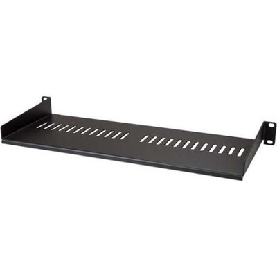 StarTech.com Vented 1U Rack Shelf - 7in Deep - 1U Rack Mount Shelf