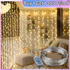 50 100 200 LED Copper Wire USB Micro String Lights Party Fairy Light Xmas Decor