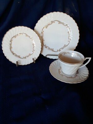 Syracuse,  BAROUQUE  Salad Plate  a Bread & Butter Plate and a Cup & Saucer
