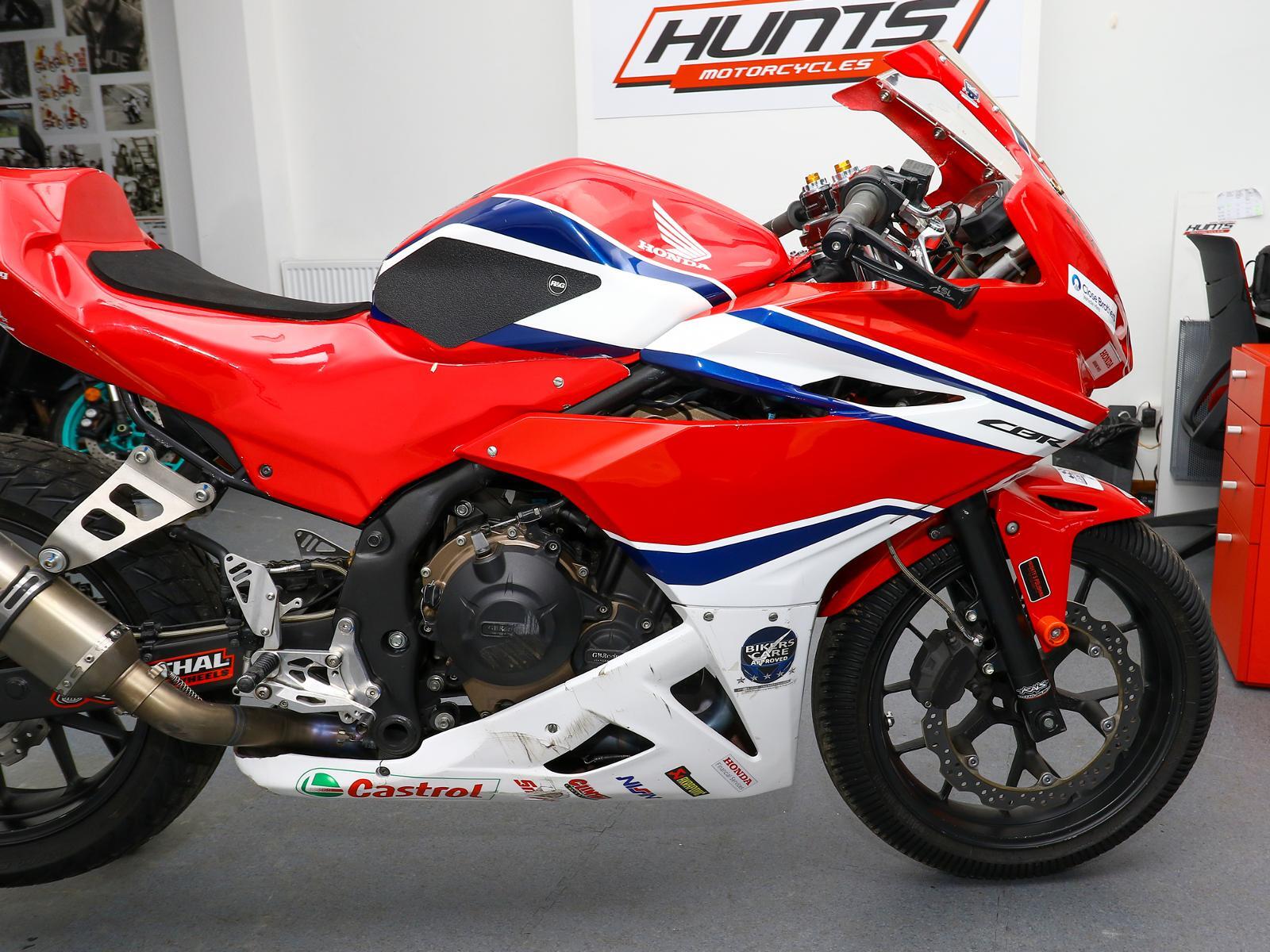 2018 Honda CBR500R Race/Track Bike. Honda Racing Built with Spares. £