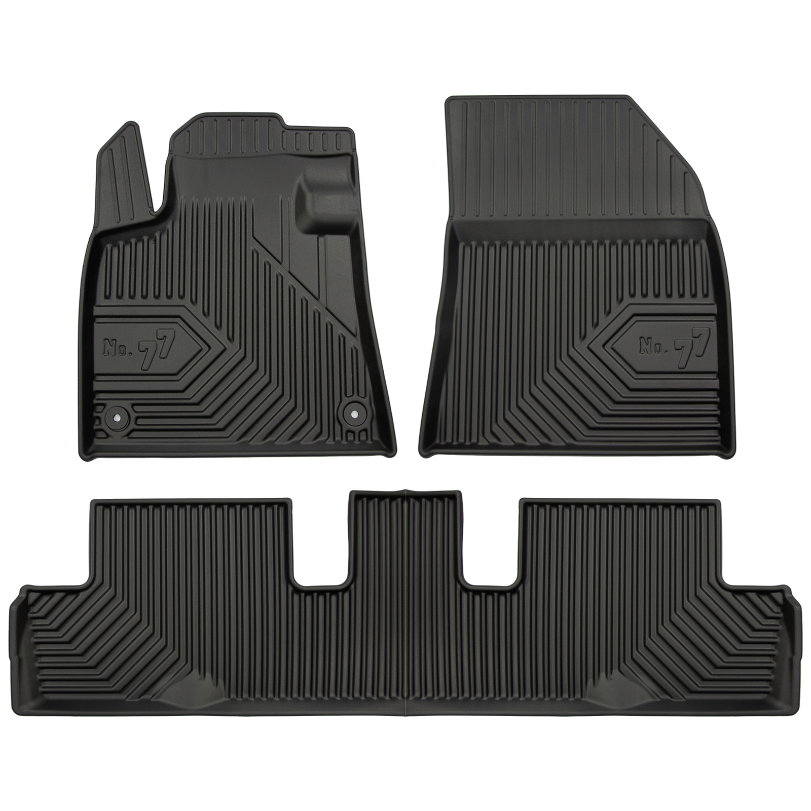 Tapis de sol voiture TPE Frogum No.77 pour Citroën C4 Picasso II 2013-2019 ensemble