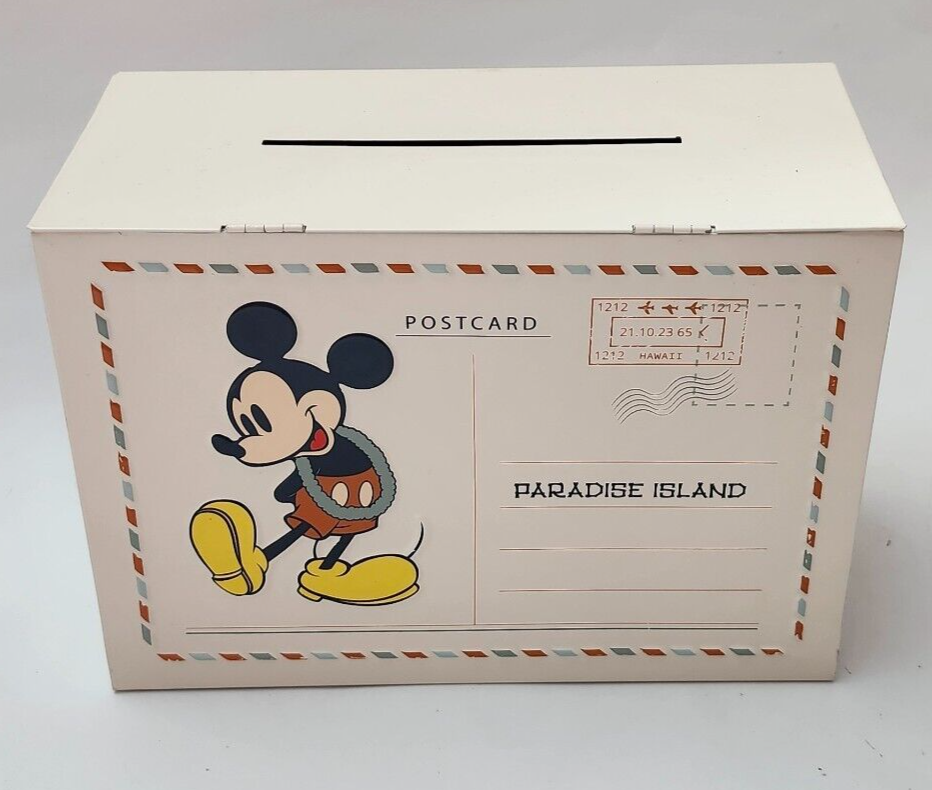 RARE ZARA Home Kids x Disney Mickey Mouse Post Card Box