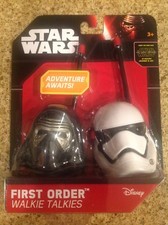 NEW DISNEY Star Wars The Force Awakens First Order Walkie Talkie Set Kid Design