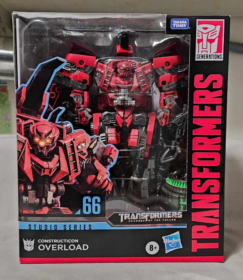 Transformers Studio Series Overload SS-66 Leader Class ROTF