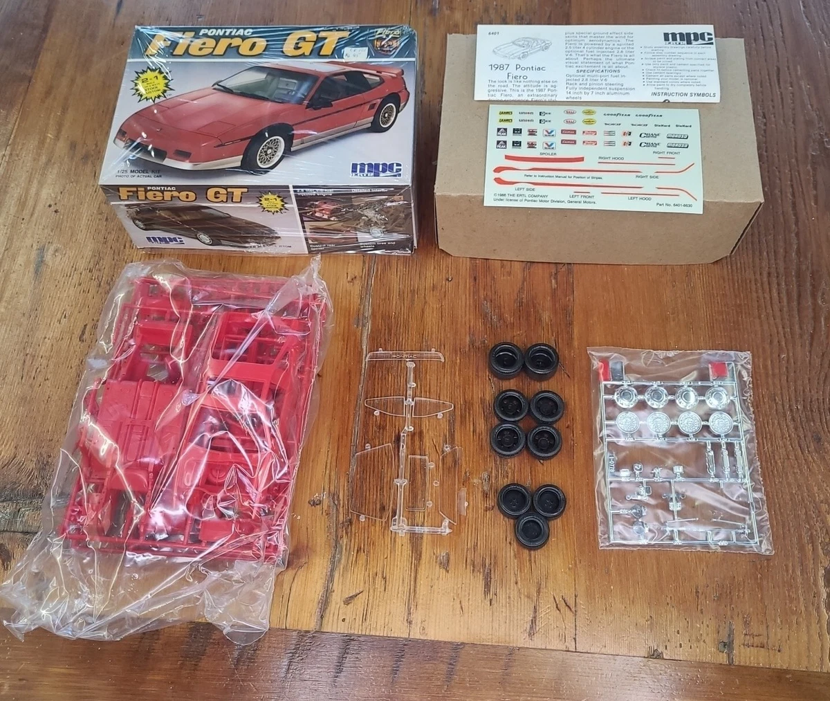 Fiero Gt Remore Control Car Complete With Box Battery Op Vintage Toys