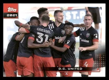 D.C. United 2021 Topps MLS #139 D.C. United