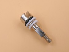 Oberspindel für Tauchflaschenventil mit Stützring, O-Ring und Teflonscheibe