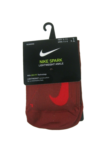 Nike Golf Spark leichte Knöchelsocken rot Laufen für Herren Schuh 6-7,5 WMN 7,5-9 - Bild 1 von 3