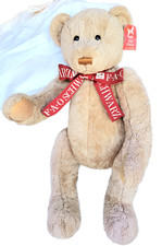 FAO SCHWARZ Commemorative 2000 Teddy Bear 24" Tan Jointed, really great cond.