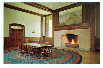 Indiana Lincoln City Vintage Postcard Of The Nancy Hanks Lincoln Hall