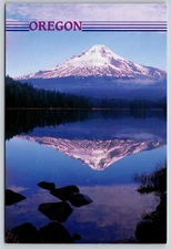 Postcard Oregon Mount Hood seen from Trillium Lake 94