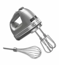 KitchenAid 7-Speed Hand Mixer | Contour Silver