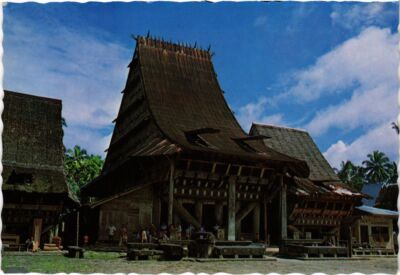 CPM AK Nordsumatra Traditionelles Haus in Bawomataluo INDONESIEN (1282162)