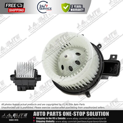 2pcs Blower Motor & Power Module Kit fit Maserati Ghibli Quattroporte