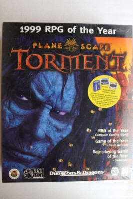PlaneScape Torment Big Box PC Dungeons Dragons RPG Vintage Win 95/98