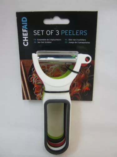Chef Aid Kartoffel Gemüse Schäler Hobel Zerkleinert Schalen Schäler Pk3 10E11542