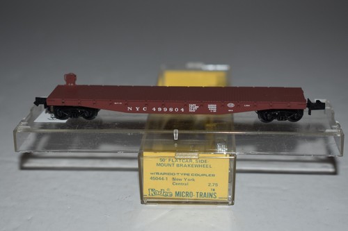 Coche plano escala N Kadee 45044 New York Central 50' 499804 C44627 | Zustand: Used