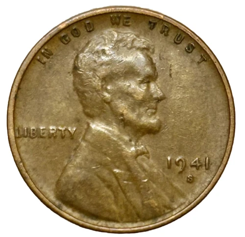 1941-S Lincoln Wheat Cent “Best Value on eBay “ Free S&H W/Tracking